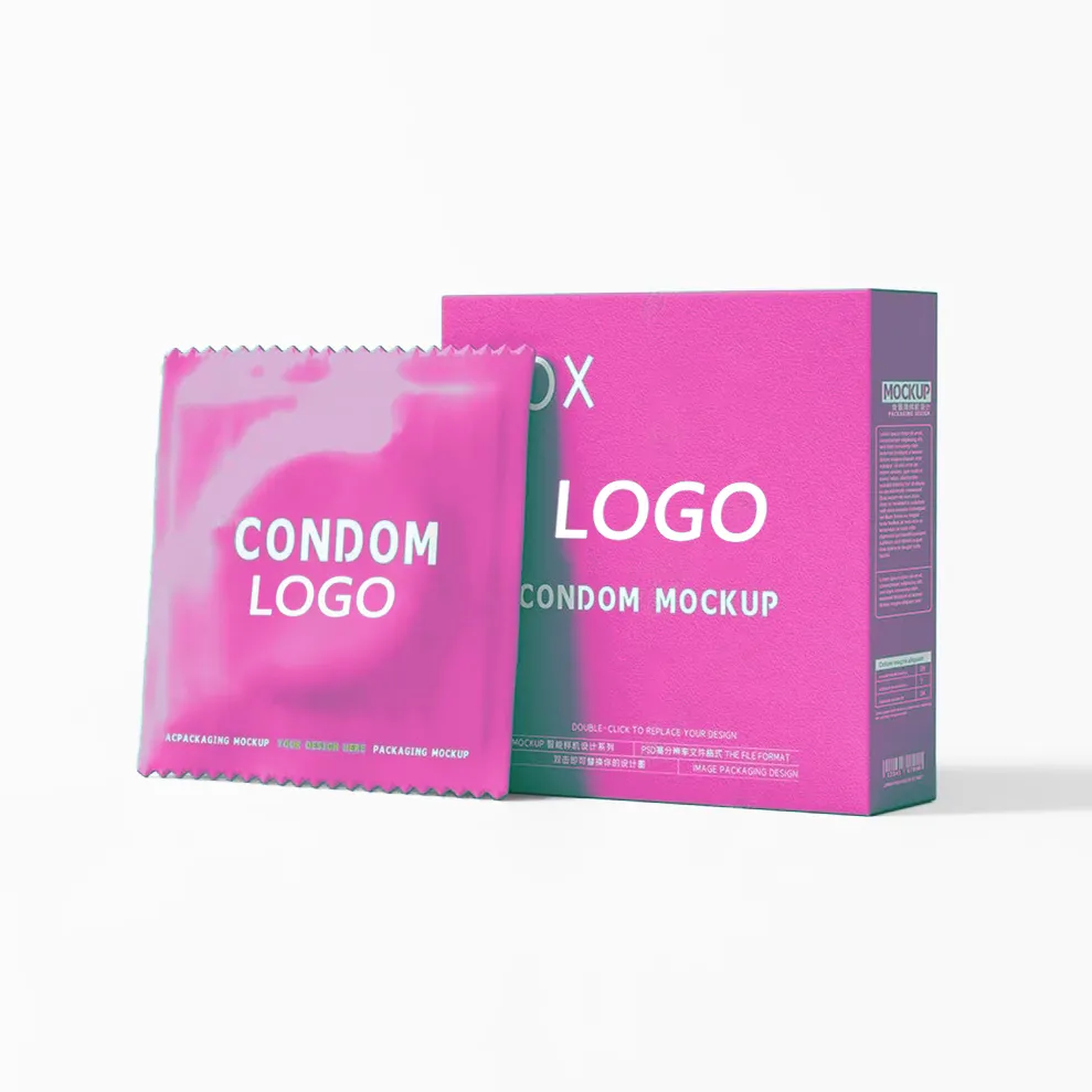 Condoom Custom Uw Logo Condoom Logo Gepersonaliseerde Condoom Met Gepersonaliseerde Logo