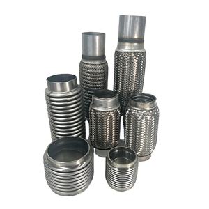 Otomotiv egzoz sistemi için dış örgü ile ağır paslanmaz esnek çelik boru basma bitirmek esnek boru - Product Image 2