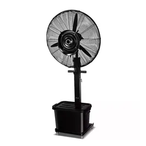 26 30 inch Wholesalers New Summer Water Mist Fan Office Home Round Pedestal Mist Cooling Fan