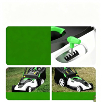 Tondeuse à gazon pliable électrique 220V avec cordon pour pelouses de jardin, débroussailleuse filaire, garantie d'un an