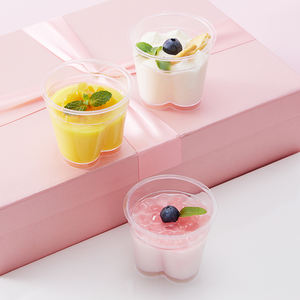 Mingyu meilleur prix intéressant amour en forme de mousse tasse pouding gâteau Dessert Snack tasses <span class=keywords><strong>150</strong></span> <span class=keywords><strong>ml</strong></span> - Product Image 1