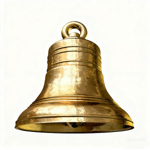 Vente en gros <span class=keywords><strong>de</strong></span> nouvelles sculptures <span class=keywords><strong>de</strong></span> cloches d'église en bronze <span class=keywords><strong>pour</strong></span> temple, modèle en laiton <span class=keywords><strong>de</strong></span> style religieux plaqué peint <span class=keywords><strong>pour</strong></span> les souvenirs d'anniversaire - Product Image 4