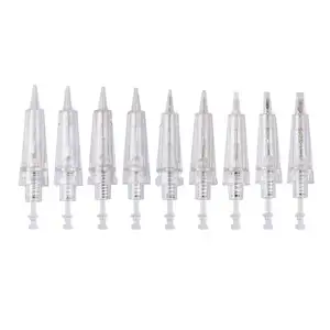 Dùng một lần chuyên nghiệp 1rl 3rl 5rl 5F 7F microblading kim cho máy trang điểm vĩnh viễn Tattoo Cartridge kim pmu Nguồn cung cấp