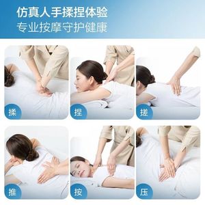 Neck And Cervical Spine Massager Moon Pillow USB Rechargeable Hot Compress Kneading For Neck Waist Back Legs Home Use - Product Image 4