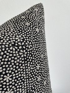 Taie d'oreiller en lin à pois noir-blanc motif élégant pour <span class=keywords><strong>canapé</strong></span> salon décor moderne maison mise à niveau Look <span class=keywords><strong>tendance</strong></span> - Product Image 3