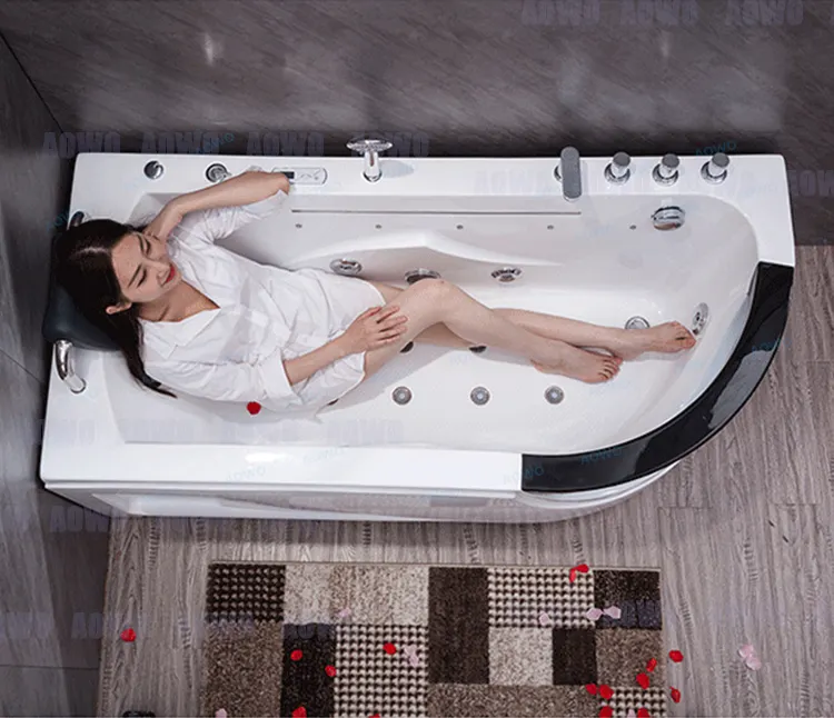 1 người jakuzzi bồn tắm xoáy nước, nhúng phong cách Inflatable bồn tắm nước nóng tắm thiết kế sử dụng nhà