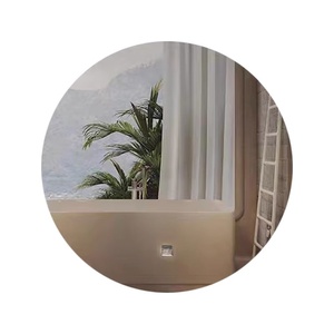 Nordique lavage des mains salle de bain tenture murale LED <span class=keywords><strong>miroir</strong></span> lumineux avec lumière <span class=keywords><strong>miroir</strong></span> de toilette rond Smart Anti-buée - Product Image 6