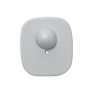 แท็กแข็งป้องกันการโจรกรรม EAS สีเทา รุ่น ABS Plastic RF 8.2MHz RF-XFGY สำหรับร้านขายเสื้อผ้า - Product Image 1