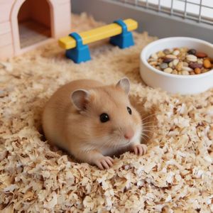 DongnaiPETS - Virutas de Madera de Pino 100% Naturales y Ecológicas, Libres de Polvo, Altamente Absorbentes, Control de Olores Extra, Forma de Tira, para Animales Pequeños - Product Image 2