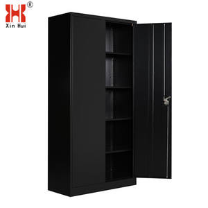 Armario archivador con cerradura de acero, para ropa, 2 puertas, resistente al agua, ampliamente utilizado, con 4 estantes - Product Image 5