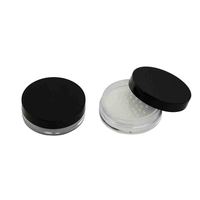 Poudre compacte rond et vide, compact, nouveau design, avec filtre ouvert et fermeture