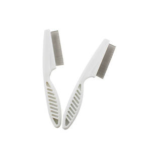 Peine <span class=keywords><strong>de</strong></span> diente fino para mascotas, aguja <span class=keywords><strong>de</strong></span> acero inoxidable, peine <span class=keywords><strong>de</strong></span> pulgas para gatos y perros, venta al por mayor - Product Image 2