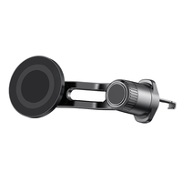 Nouveaux accessoires de voiture 2025 mars N52 support de téléphone de voiture magnétique pour Magsafe, 360 degrés rotation Clips de ventilation de voiture supports de téléphone portable