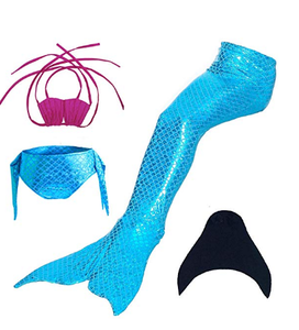 Traje de Baño de Verano 2022 para Niñas, Bikini con Cola de Sirena, Ropa Deportiva para Niños, Traje de Baño de Princesa - Product Image 1