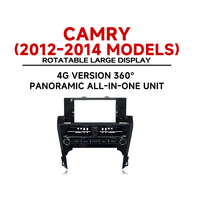 Reproductor de DVD para Auto KZS de 12.3 Pulgadas, 12+512G, Pantalla MP5 Portátil, Estéreo, CD, Android, Carplay, para Toyota Camry 2012-2014