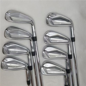 Juego completo de palos de golf de <span class=keywords><strong>hierro</strong></span> para diestros para hombre de la <span class=keywords><strong>serie</strong></span> 923 4-9PG con empuñadura de goma - Product Image 3