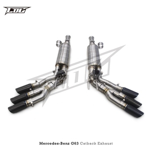 ท่อไอเสียกีฬาสำหรับ Mercedes-Benz W464 G63 4.0T <span class=keywords><strong>2019</strong></span>-2023 SS304พร้อมรีโมทคอนโทรล - Product Image 2