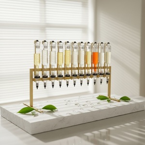 Expositor de Perfumes Personalizado con 12 Cabezas Doradas, Juego de 12 Botellas, Dispensador de Perfume, Máquina de Llenado de Perfume, Barra de Perfume - Product Image 6