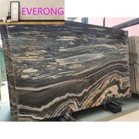 Dalle de quartzite fusionnée violette Raw Bookmatch