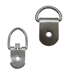 Anillo de elevación tipo D grande de un solo orificio de alambre grueso de acero inoxidable para marcos de cuadros y herrajes de muebles - Product Image 5