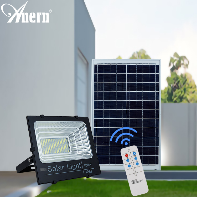 Мощный перезаряжаемый Солнечный светодиодный аварийный светильник с датчиком движения