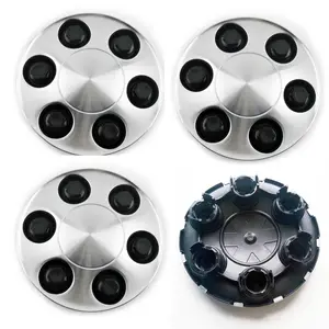 200MM ABS Plastic Silver Paint Car Wheel Hubcap Wheel Centre Center Caps For Silverado Suburban Avalanche