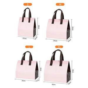 Wholesale Custom Non Woven Catering Packaging Insulated Bags Commercial <b>Gift</b> Tote with Logo - Product Image 3