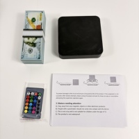 Lampe à monnaie à lévitation magnétique moderne LED |   Veilleuse 3D flottante en forme de dollar, colorée, à brancher, jouet de bureau pour la maison et le bureau