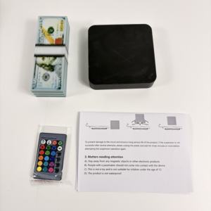 Lámpara LED Moderna con Levitación Magnética para Monedas |   Lámpara Nocturna 3D con Diseño <span class=keywords><strong>de</strong></span> Dólar Flotante, Colorida, con Enchufe, Juguete <span class=keywords><strong>de</strong></span> Escritorio para Hogar y Oficina - Product Image 6