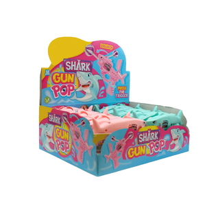 Wholesale Plastic Shark <strong>Lollipop</strong> <strong>Gun</strong> for Kids-Hard Candy Capsule Toy - Product Image 3