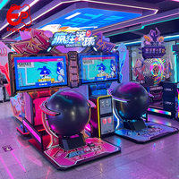 Máquina de Juego Arcade de Bolas Rodantes, Gran Venta, 2 Jugadores, Funciona con Monedas, Pantalla de 42 Pulgadas, Fitness Deportivo para Centros Comerciales, FEC, OEM