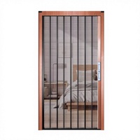 Puerta Corredera Retráctil Plegable de Aleación de Aluminio Moderna RANKING, Pantalla Invisible para Ventana Abatible