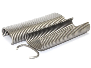 Agrafes à tête couronne en fer galvanisé C17 C24 de 16,9 mm et 24 mm pour matelas et canapés - Product Image 1
