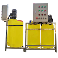 Automatischer 220V Mischer für Schwimmbad-Chlorchemikaliendosierung, 100L PE-Tank, 1 Jahr Garantie, Getriebe, Wassersystem, Pumpenmotor