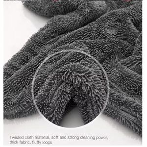 Serviette de voiture en microfibre à boucles torsadées pour usage commercial, chiffon de séchage pour taxi, <span class=keywords><strong>location</strong></span> de voitures, entretien et nettoyage - Product Image 4
