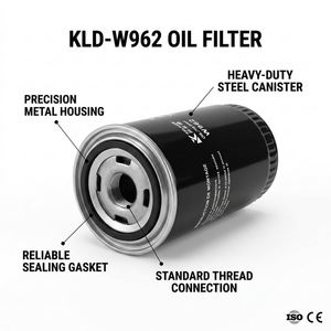 Elemento de Filtro de Aceite Lubricante de Repuesto W962 W940 W11102 para Piezas de Compresores de Aire de Tornillo - Product Image 6