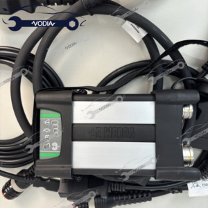 เครื่องมือวินิจฉัยรถยนต์อเนกประสงค์ VODIA VOCOM 2+ OBD USB สแกนเนอร์ระบบเต็มรูปแบบ จอ LCD สีดำ 12V - Product Image 2