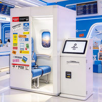 Perlengkapan Photo Booth Bandara, Mesin Photo Booth Kecantikan, Panduan Fotografi Suara, Mesin Vending, Pesta, Dijual