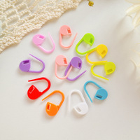 Marqueurs de mailles en plastique 1000 pièces/sac, couleurs assorties, outil de tricot en plastique, accessoires pour aiguilles à tricoter, marqueurs de mailles