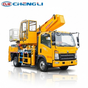 Long-Arm HOWO 33m Manlift Vehicle Heavy Duty Telescopic Aerial Work Truck with Full Safety Hydraulic System - Product Image 5