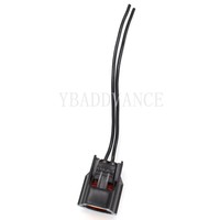 6098-0137 Su Geçirmez Elektrikli 2 Pinli Dişi Hoparlör Konnektörü Modern Cihazlar İçin Pigtail