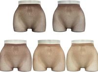 Bas résille de carnaval en argent doré collants coupe en V résistants aux accrocs pour costumes Jouvert Carnaval Parade