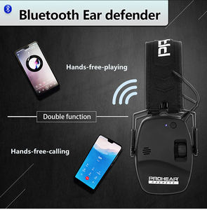 Casque à réduction de bruit active, Bluetooth <span class=keywords><strong>sans</strong></span> <span class=keywords><strong>fil</strong></span>, casque insonorisé, protection auditive, protection des oreilles pour le tir, protection des oreilles pour la tirade, protège-oreilles de sécurité - Product Image 3