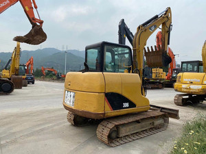 Mini utilisé pour le Japon Cat 306 E2 pelle sur chenilles chat de 6 tonnes pouce hydraulique d'occasion pour la construction - Product Image 2
