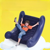 Canapé inclinable gonflable moderne pour enfants, pliable, anti-retournement, en PVC, pour salon, chambre, extérieur, jardin, Toppeak