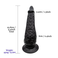 Dildo animalier au design de tentacule de pieuvre Dragon Dinosaur Tentacle Faak, pour jeu profond, énorme, pour femmes