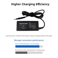 4.8*1.7mm 19.5V 3.33A 65W Adaptateur secteur Chargeur pour ordinateur portable pour HP Pavilion TouchSmart Sleekbook 14-B109WM 14-b000 Envy 4 6 Series
