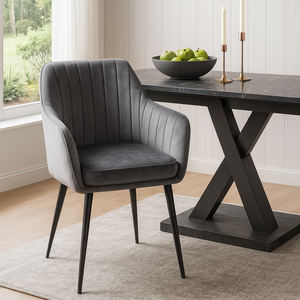 Chaises de <span class=keywords><strong>cuisine</strong></span> TUQ faciles à nettoyer, idéales pour le brunch, chaises de <span class=keywords><strong>coin</strong></span> pour le petit-déjeuner, chaises de salle à manger pour la <span class=keywords><strong>cuisine</strong></span> à domicile - Product Image 1