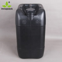 Haute qualité 6 litres en plastique conteneur tambour HDPE baril peut pour liquide F style HDPE cruches