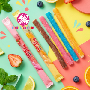 Vente chaude de bâtonnets de bonbons gélifiés fruités et acidulés en gros, saveurs assorties, bonbons enrobés de sucre, <span class=keywords><strong>réglisse</strong></span>, bonbons gélifiés mous - Product Image 4